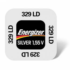 Energizer 329 1.5v Watch battery (Silver Oxide)