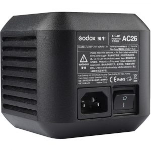 GODOX AC 26 ADAPTER FOR AD600PRO WITSTRO OUTDOOR FLASH