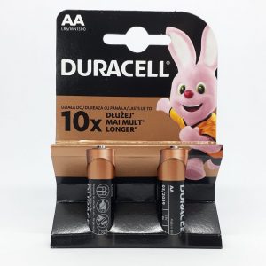 Duracell MN1500 AA Card of 2