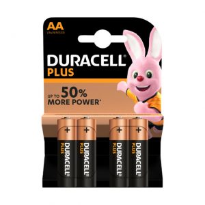 Duracell MN1500 AA Card of 4