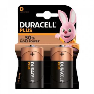 Duracell MN1300 Plus Power D Size Batteries